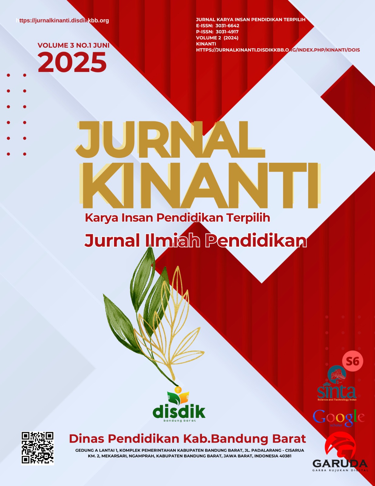 Lihat Vol 3 No 1 (2025): Jurnal Kinanti (Karya Insan Pendidikan Terpilih)