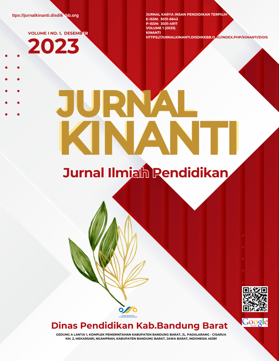 					Lihat Vol 1 No 2 (2023): Vol 1 No 2 (2023): Jurnal Kinanti (Karya Insan Pendidikan Terpilih)
				